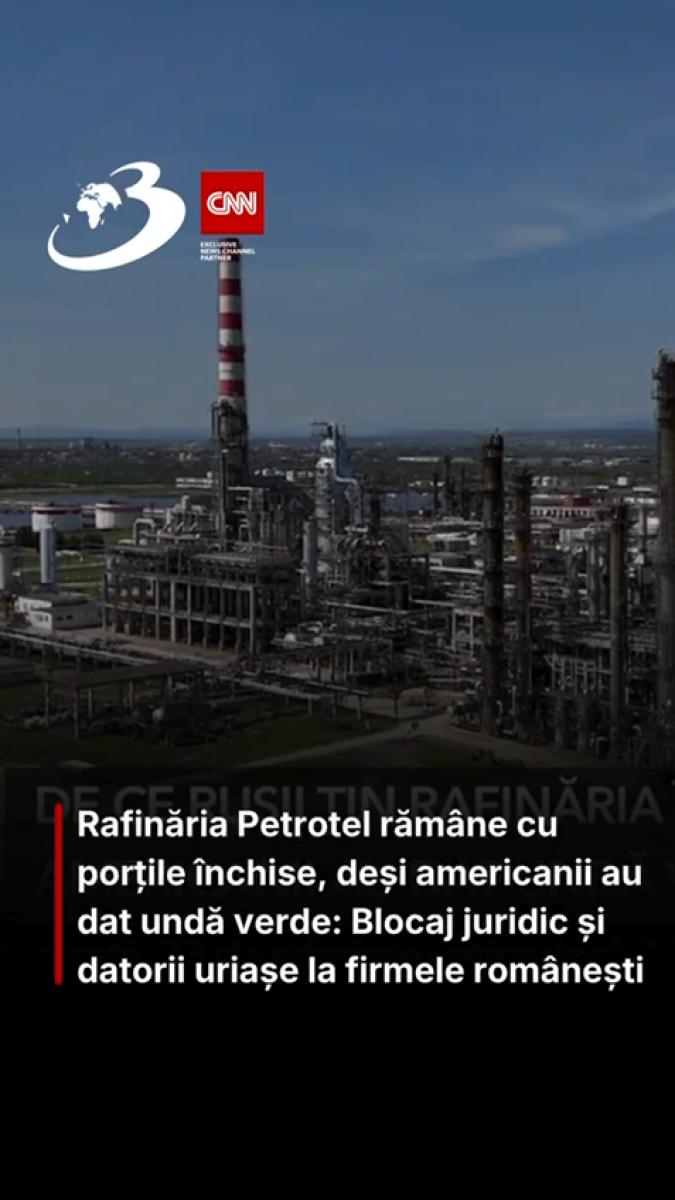 Rafinăria Petrotel rămâne cu porţile închise, deşi americanii au dat undă verde: Blocaj juridic şi datorii uriaşe la firmele româneşti