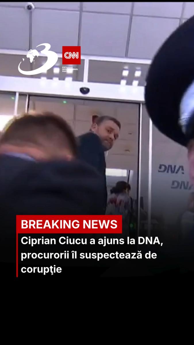 Ciprian Ciucu a ajuns la DNA, procurorii îl suspectează de corupţie