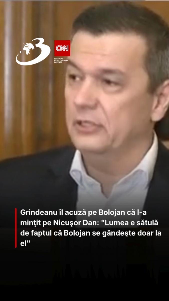 Grindeanu îl acuză pe Bolojan că l-a minţit pe Nicuşor Dan: 