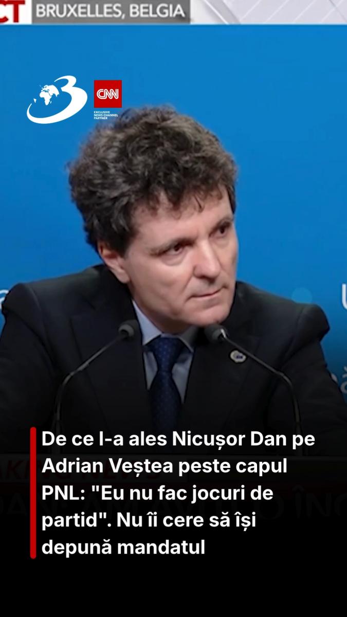 De ce l-a ales Nicușor Dan pe Adrian Veștea peste capul PNL: 