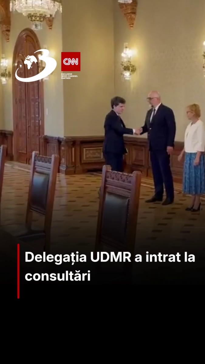 Delegația UDMR a intrat la consultări