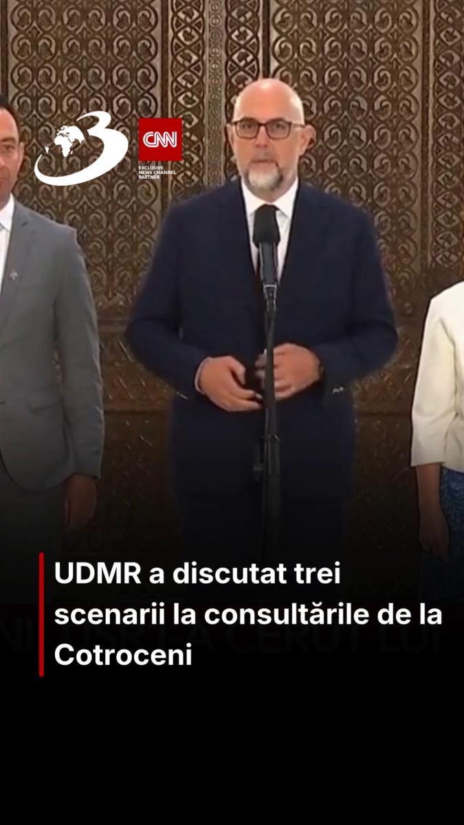 UDMR a discutat trei scenarii la consultările de la Cotroceni