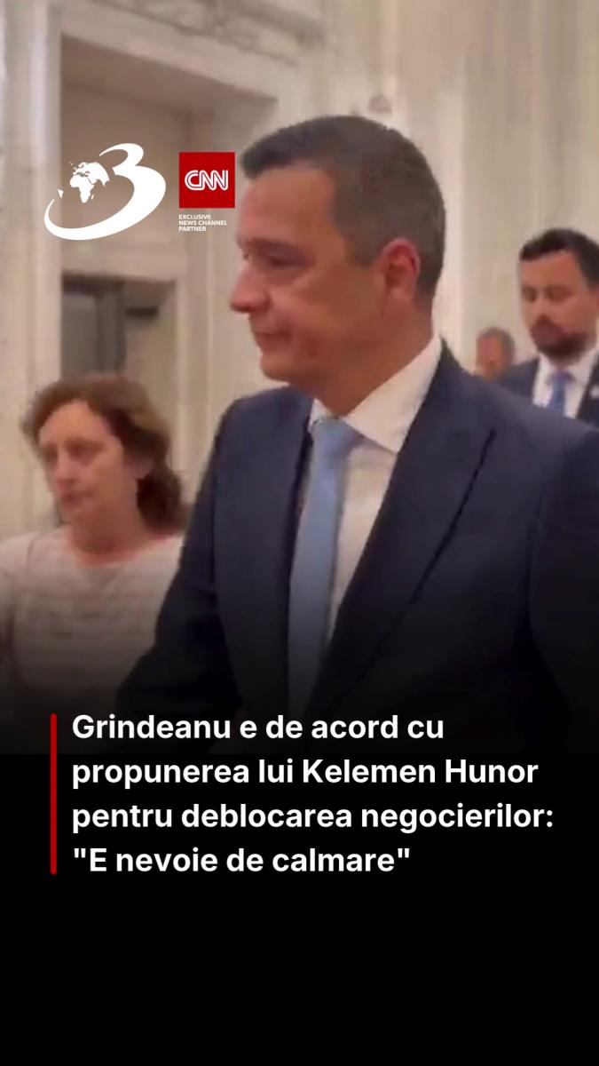 Grindeanu e de acord cu propunerea lui Kelemen Hunor pentru deblocarea negocierilor: 