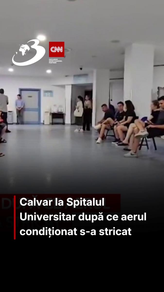 Calvar la Spitalul Universitar după ce aerul condiționat s-a stricat