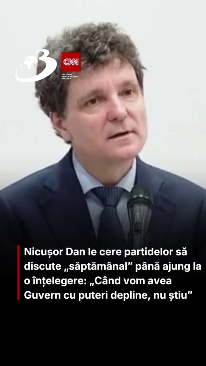 Nicușor Dan le cere partidelor să discute „săptămânal” până ajung la o înțelegere: „Când vom avea Guvern cu puteri depline, nu știu”
