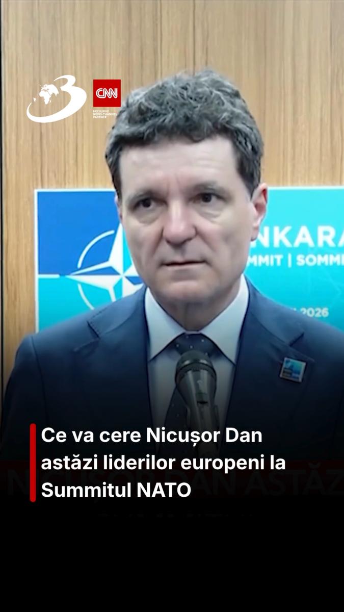 Ce va cere Nicușor Dan astăzi liderilor europeni la Summitul NATO