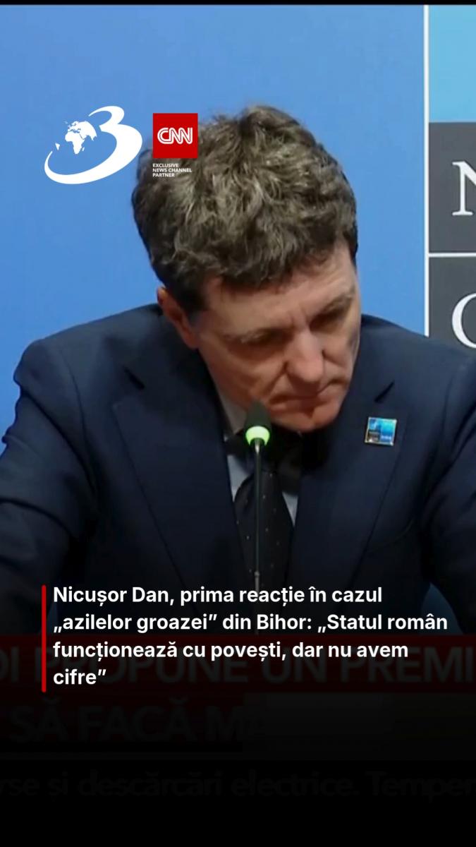 Nicușor Dan, prima reacție în cazul „azilelor groazei” din Bihor: „Statul român funcționează cu povești, dar nu avem cifre” 
