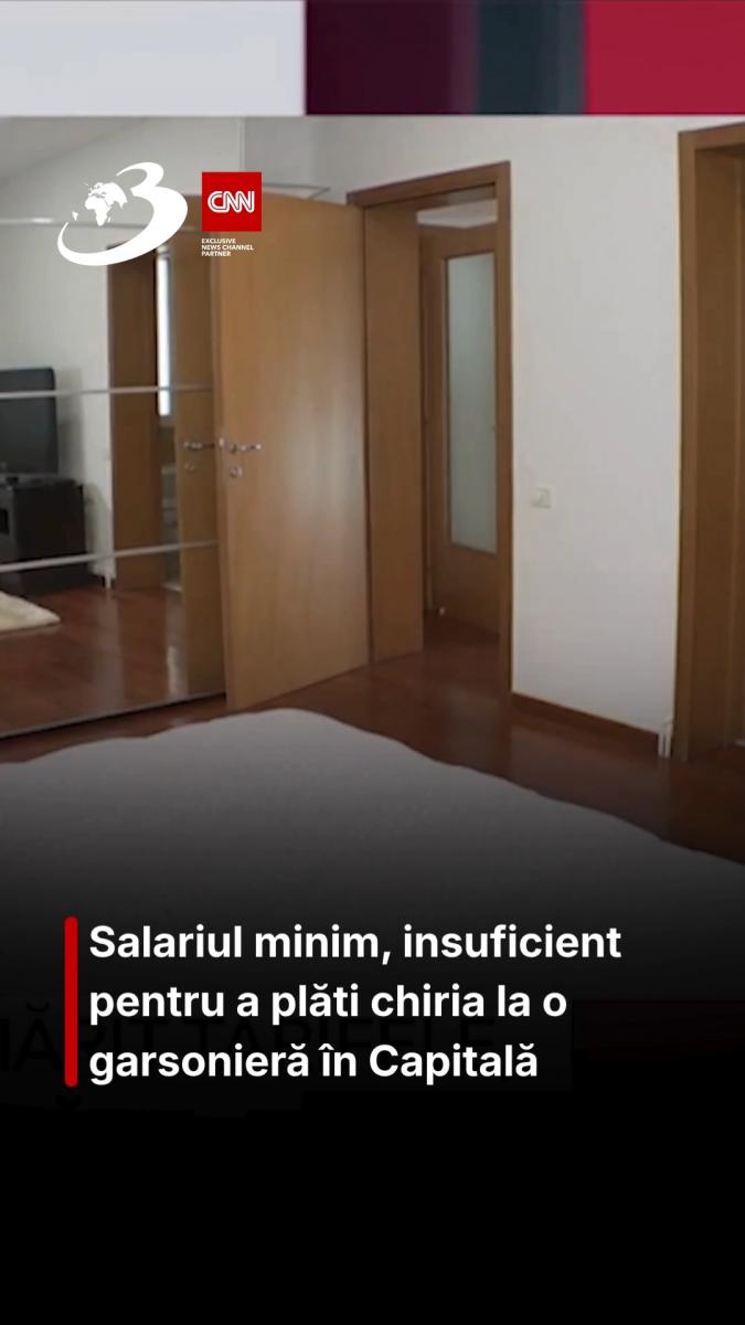 Salariul minim, insuficient pentru a plăti chiria la o garsonieră în Capitală