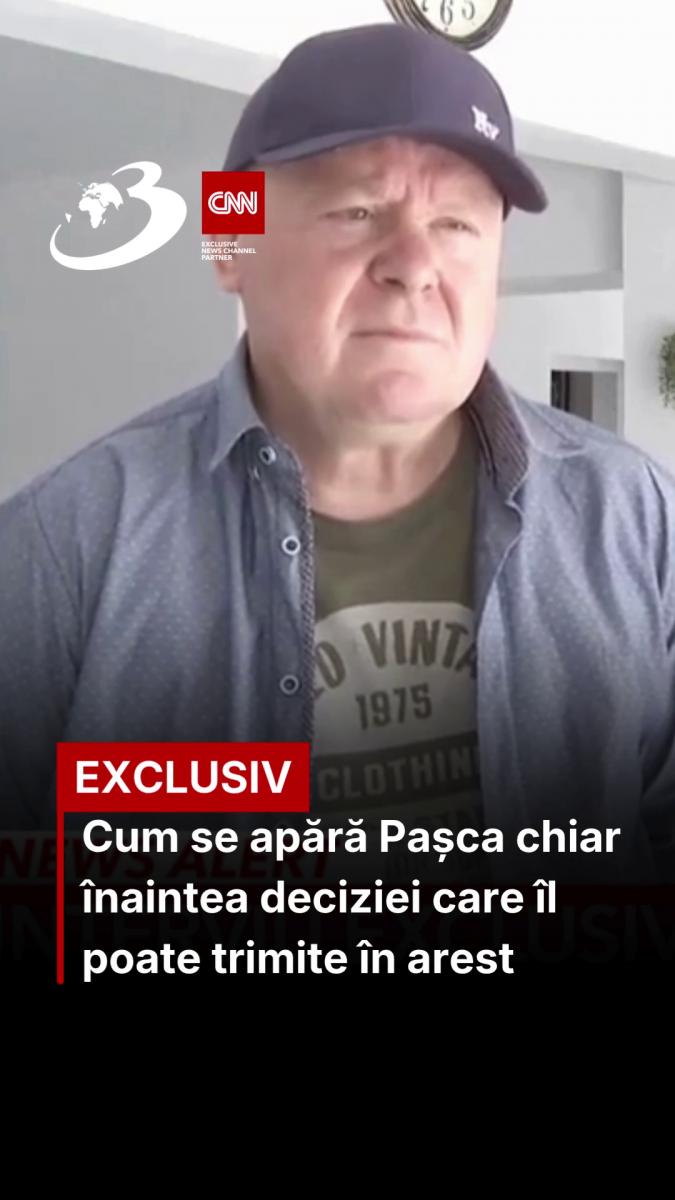Cum se apără Pașca chiar înaintea deciziei care îl poate trimite în arest