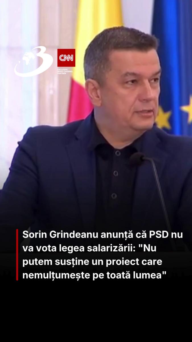 Sorin Grindeanu anunță că PSD nu va vota legea salarizării: 