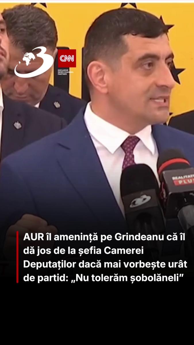 AUR îl amenință pe Grindeanu că îl dă jos de la șefia Camerei Deputaților dacă mai vorbește urât de partid: „Nu tolerăm șobolăneli”