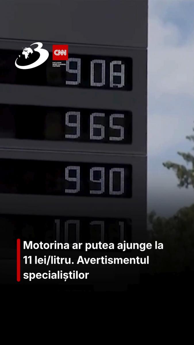 Motorina ar putea ajunge la 11 lei/litru. Avertismentul specialiștilor