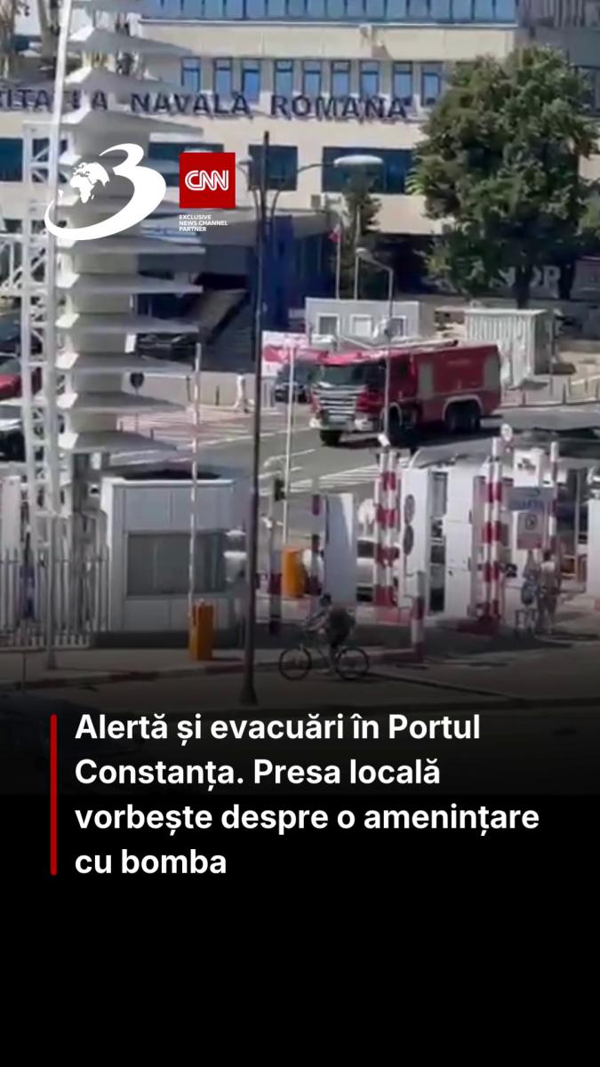 Alertă și evacuări în Portul Constanța. Presa locală vorbește despre o amenințare cu bomba