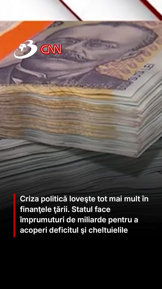 Criza politică lovește tot mai mult în finanțele țării. Statul face împrumuturi de miliarde pentru a acoperi deficitul și cheltuielile