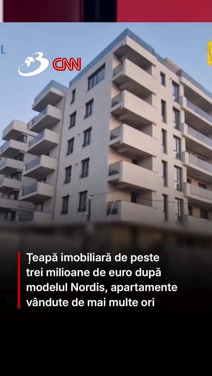 Țeapă imobiliară de peste trei milioane de euro după modelul Nordis, apartamente vândute de mai multe ori