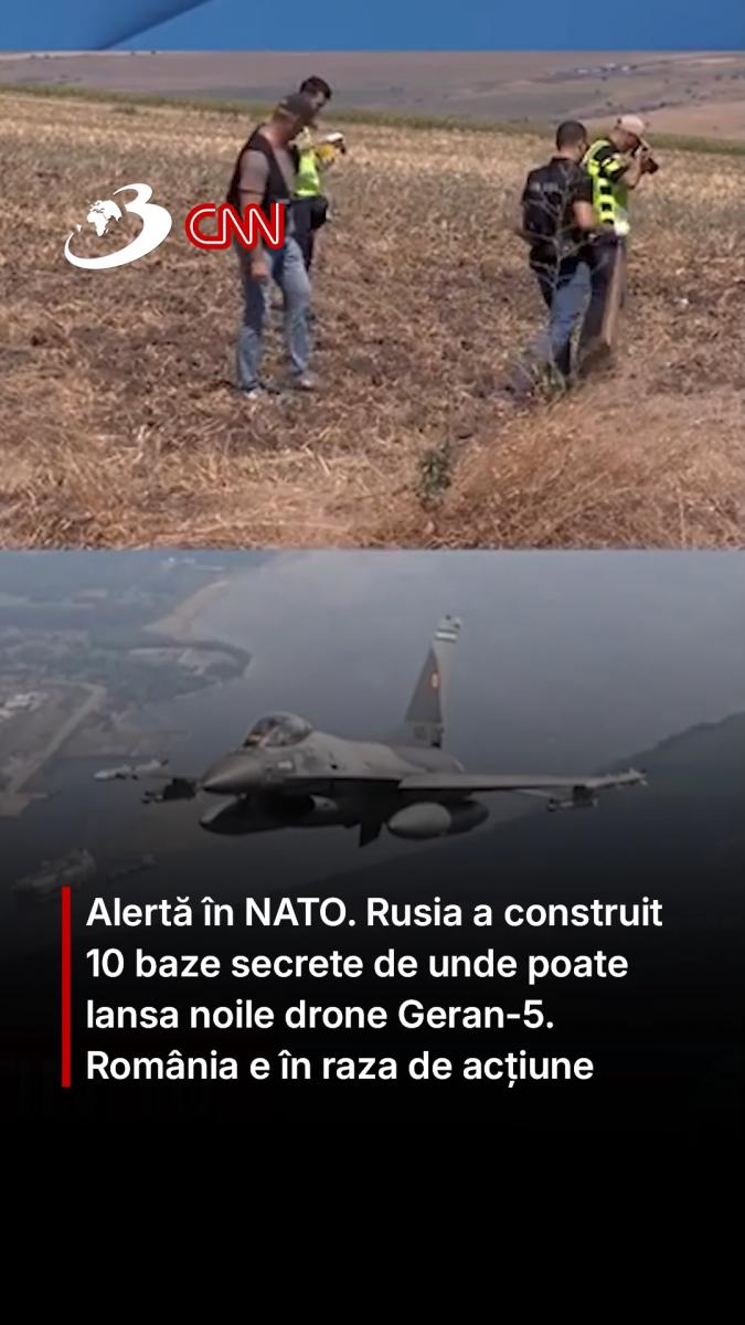 Alertă în NATO. Rusia a construit 10 baze secrete de unde poate lansa noile drone Geran-5. România e în raza de acțiune