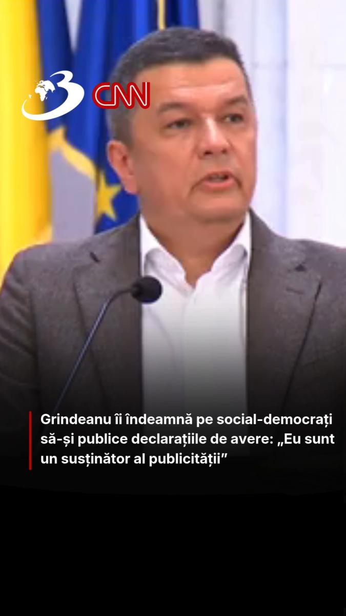 Grindeanu îi îndeamnă pe social-democrați să-și publice declarațiile de avere: „Eu sunt un susținător al publicității”