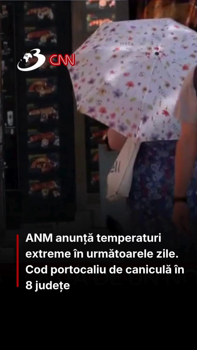 ANM anunță temperaturi extreme în următoarele zile. Cod portocaliu de caniculă în 8 județe