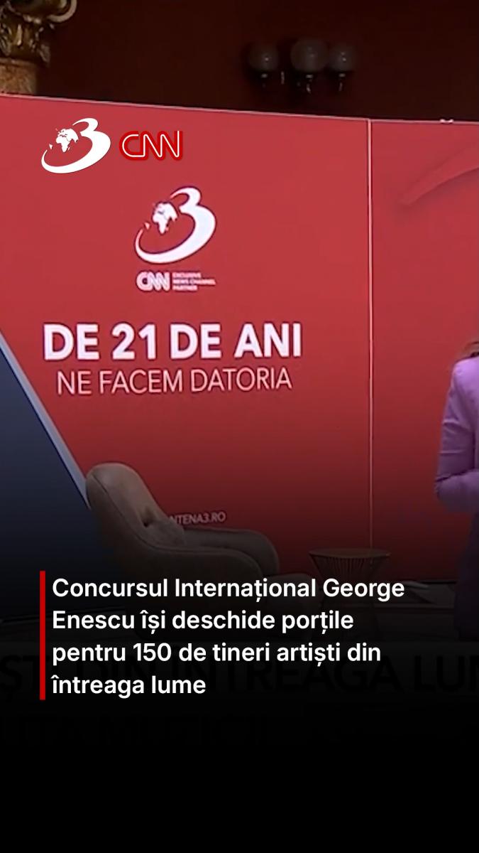 Concursul Internațional George Enescu își deschide porțile pentru 150 de tineri artiști din întreaga lume