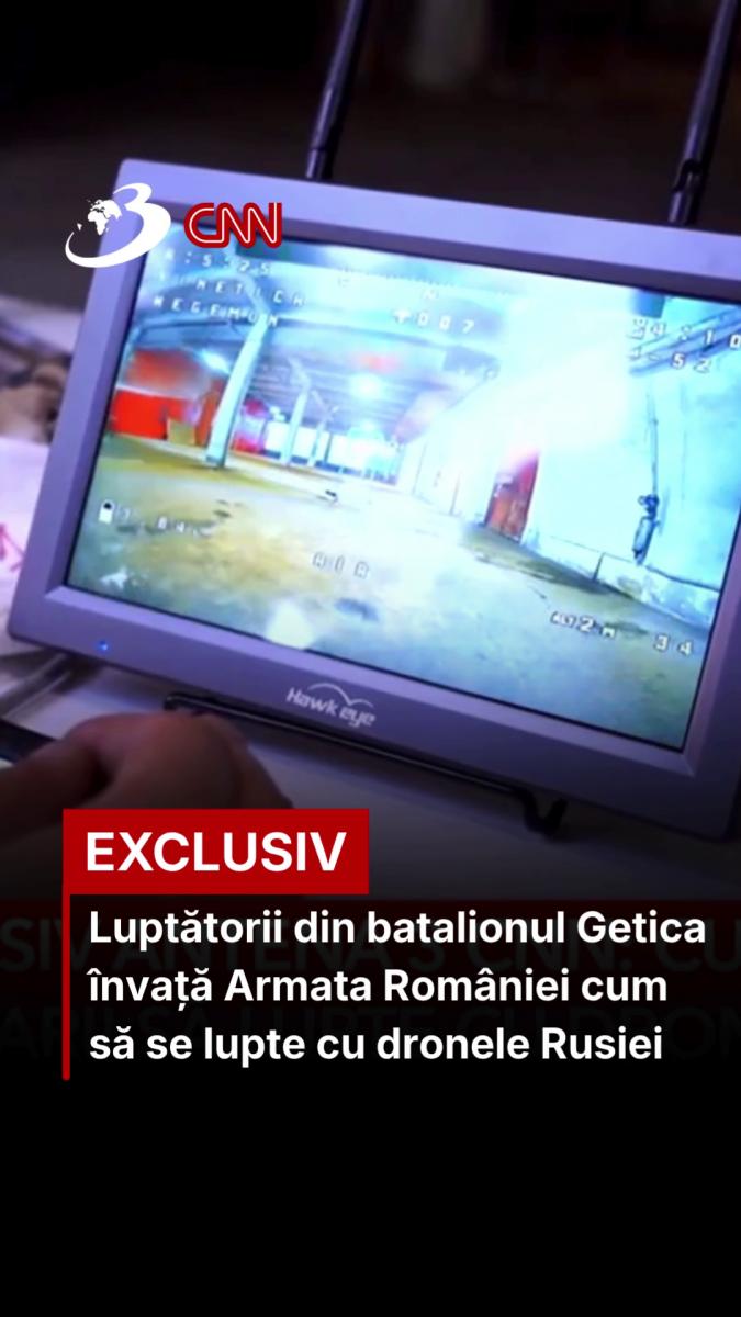 Luptătorii din batalionul Getica învață Armata României cum să se lupte cu dronele Rusiei