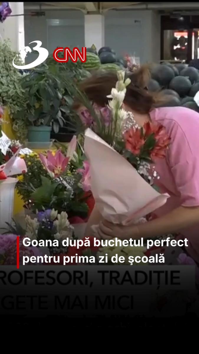 Goana după buchetul perfect pentru prima zi de şcoală