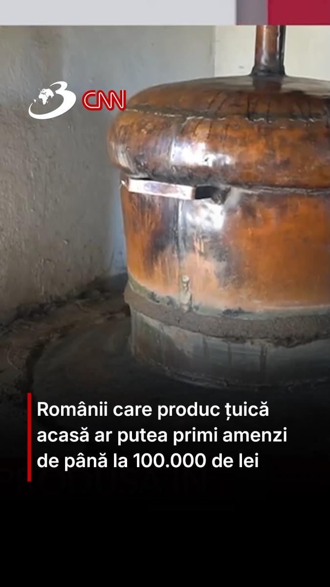 Românii care produc țuică acasă ar putea primi amenzi de până la 100.000 de lei