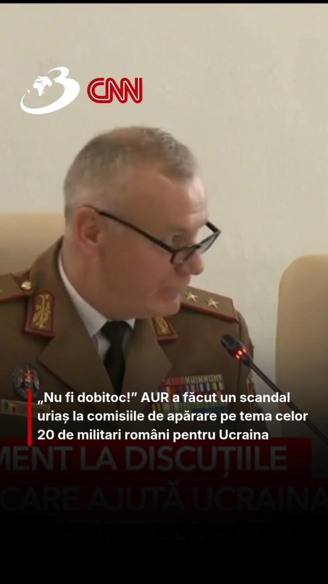 „Nu fi dobitoc!” AUR a făcut un scandal uriaș la comisiile de apărare pe tema celor 20 de militari români pentru Ucraina