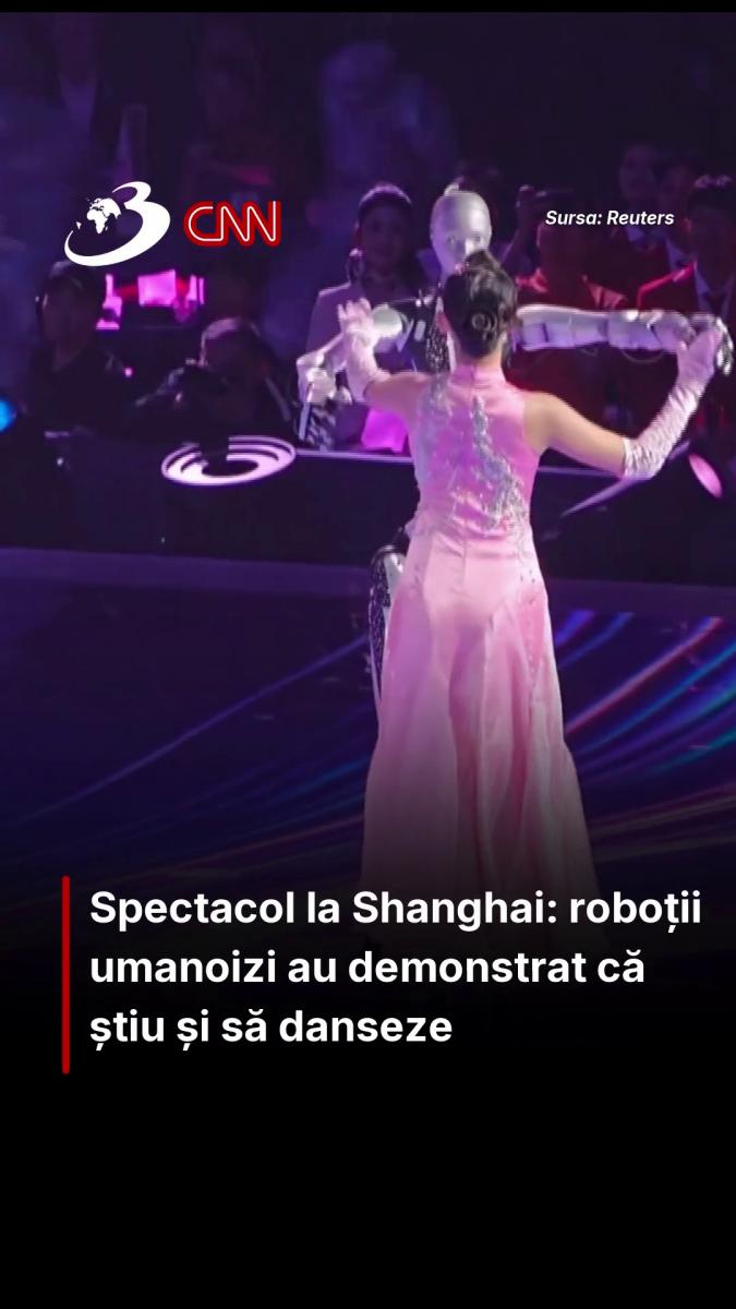 Spectacol la Shanghai: roboții umanoizi au demonstrat că știu și să danseze
