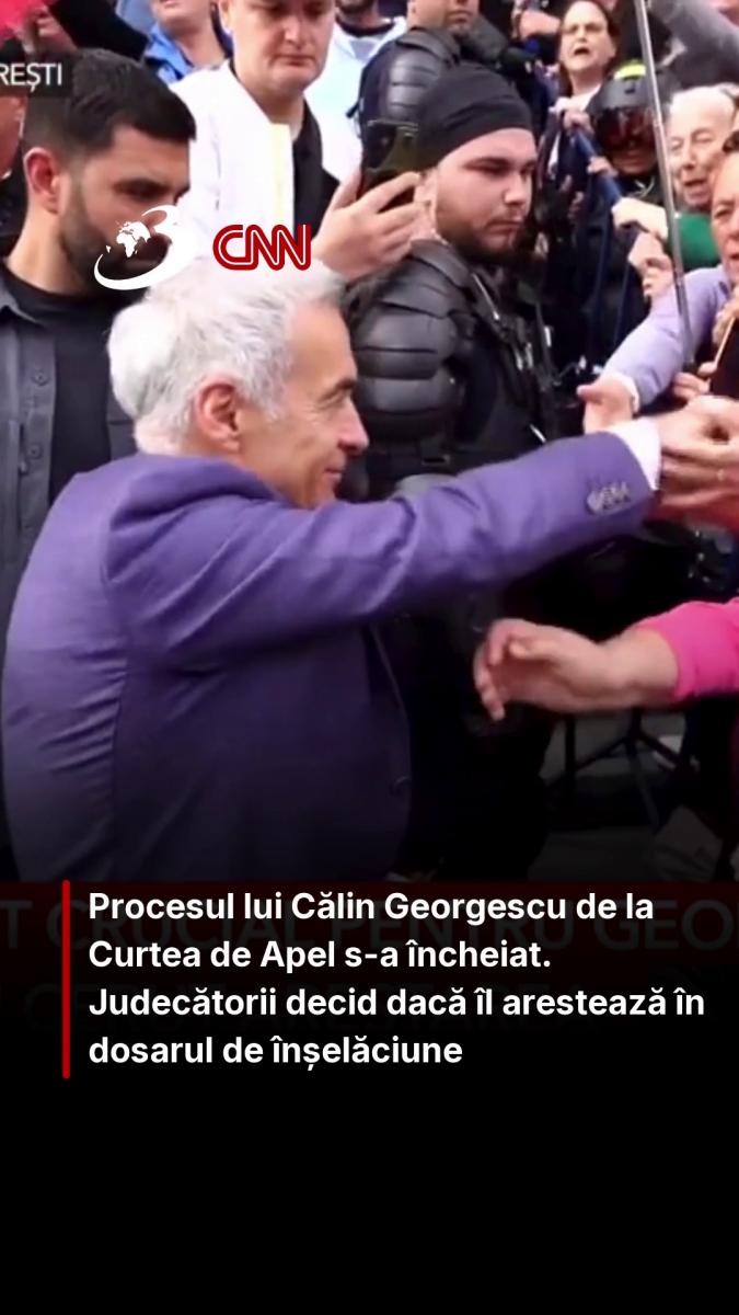 Procesul lui Călin Georgescu de la Curtea de Apel s-a încheiat. Judecătorii decid dacă îl arestează în dosarul de înșelăciune