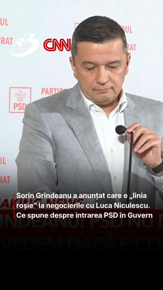 Sorin Grindeanu a anunțat care e „linia roșie” la negocierile cu Luca Niculescu. Ce spune despre intrarea PSD în Guvern