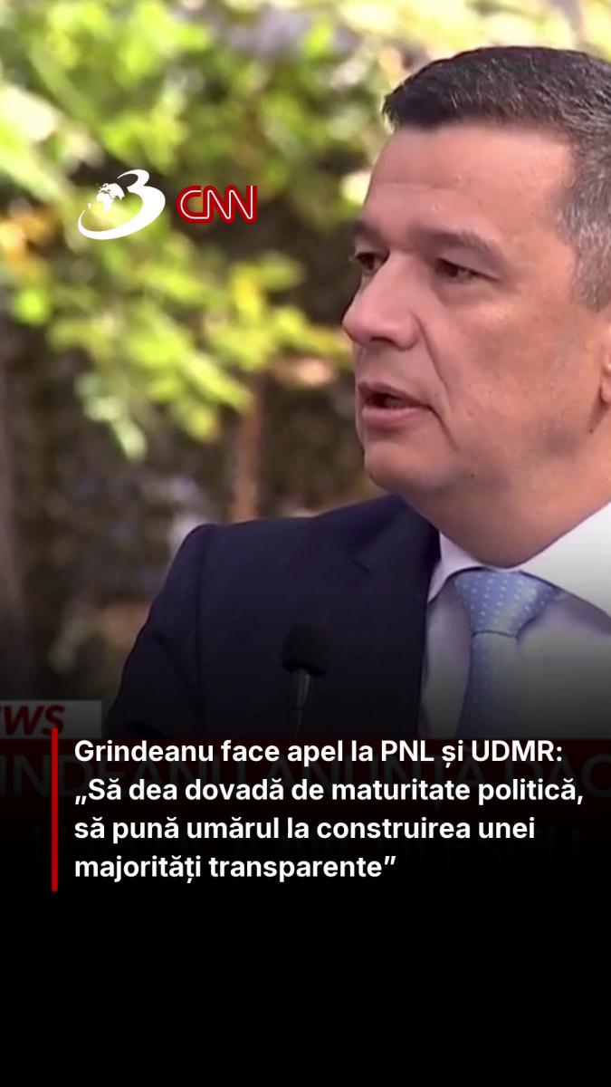 Grindeanu face apel la PNL și UDMR: „Să dea dovadă de maturitate politică, să pună umărul la construirea unei majorități transparente”