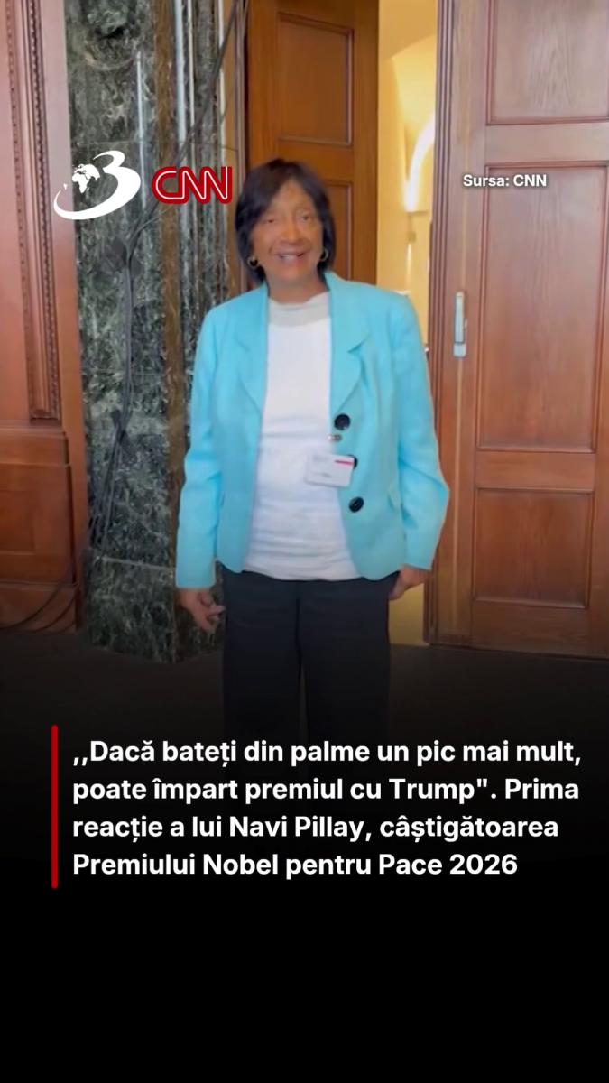 ,,Dacă bateți din palme un pic mai mult, poate împart premiul cu Trump
