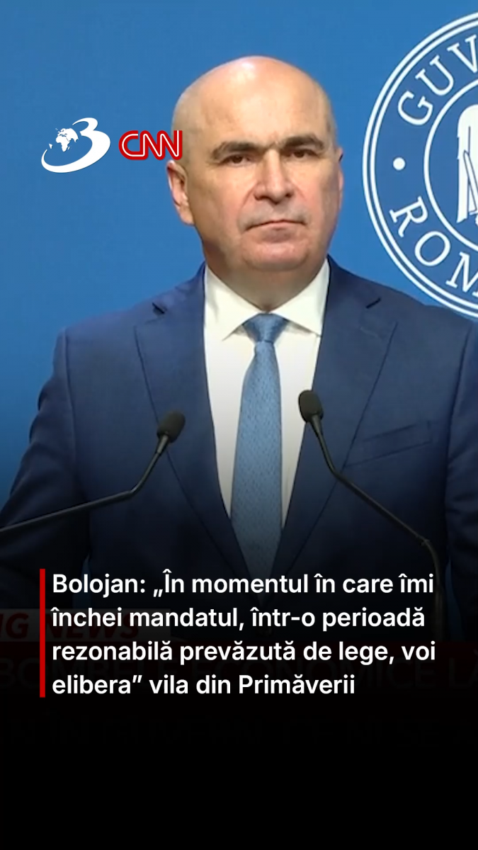 Bolojan: „În momentul în care îmi închei mandatul, într-o perioadă rezonabilă prevăzută de lege, voi elibera” vila din Primăverii