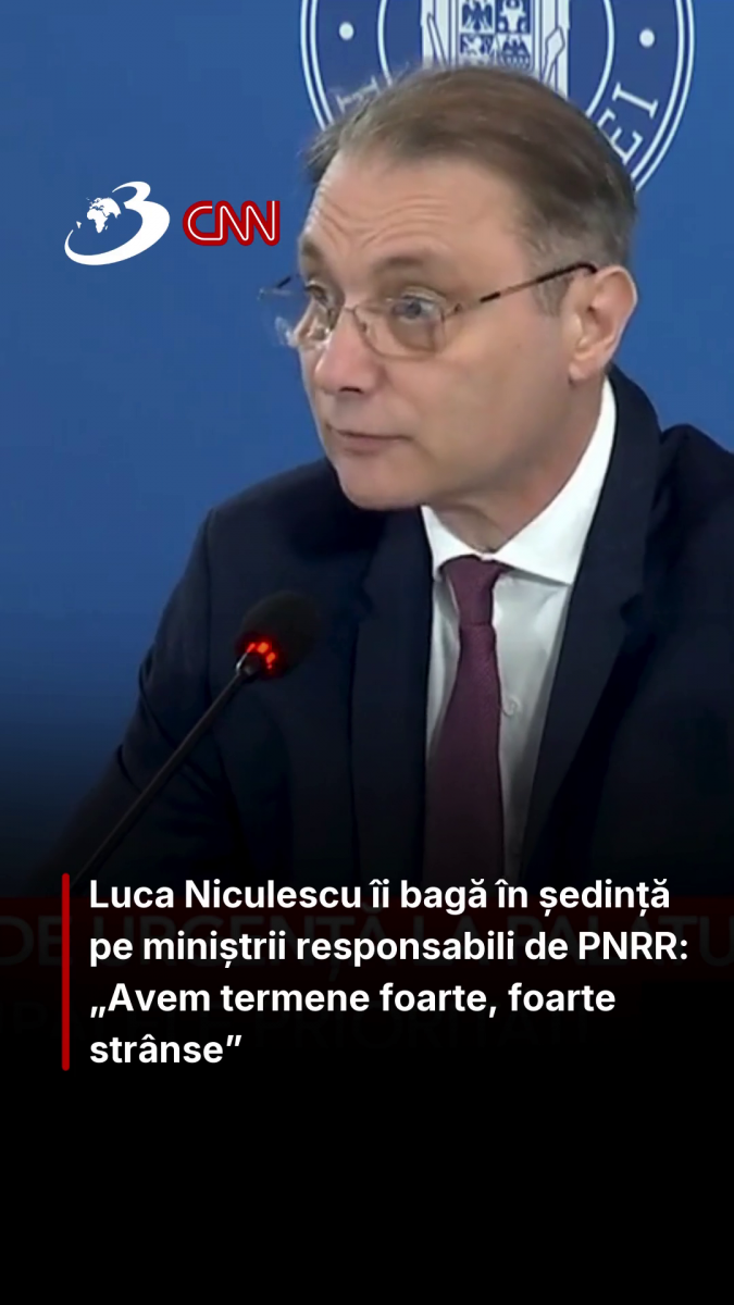 Luca Niculescu îi bagă în ședință pe miniștrii responsabili de PNRR: „Avem termene foarte, foarte strânse”