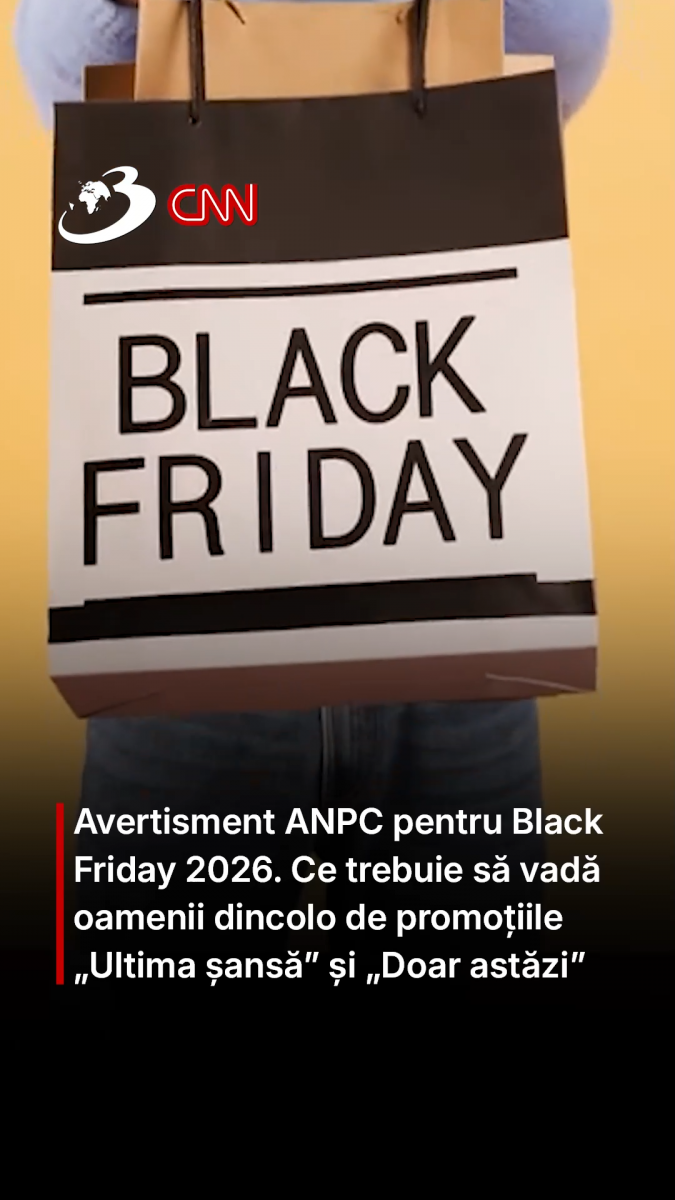 Avertisment ANPC pentru Black Friday 2026. Ce trebuie să vadă oamenii dincolo de promoțiile „Ultima șansă” și „Doar astăzi”