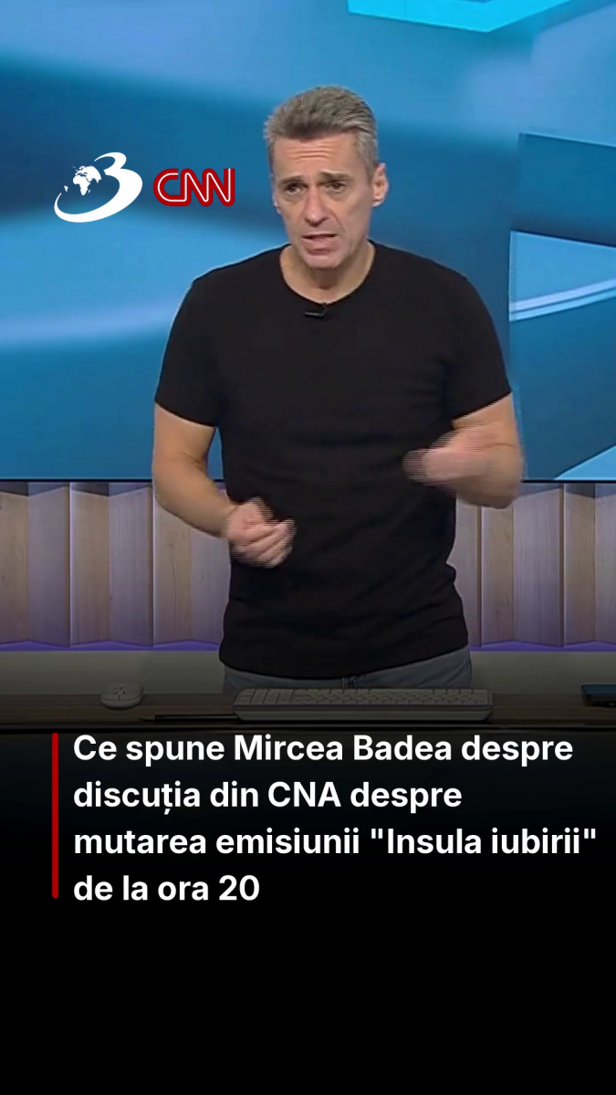 Ce spune Mircea Badea despre discuția din CNA despre mutarea emisiunii 