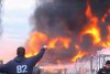 Incendiul de la Suceava SE EXTINDE RAPID! Echipajele de pompieri, suplimentate. Imagini cu fabrica în flăcări 124647
