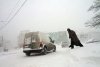 Peste 1.000 de maşini, blocate în zăpadă. Cod portocaliu de ninsoare şi viscol în Constanţa şi Tulcea 128060