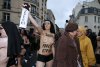 Activiste FEMEN agresate şi jurnalişti &quot;molestaţi&quot; la Paris, la un protest faţă de căsătoriile homosexuale 178683