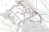 INEDIT: Harta reţelei de cabluri submarine care formează INTERNETUL de astăzi  250807