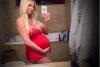 Andreea Bănică s-a pozat în lenjerie intimă, deşi este însărcinată în luna a noua! Cum arată cântăreaţa 414879
