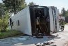 Un autocar cu muncitoare sezoniere românce s-a răsturnat în Germania: 44 de persoane rănite, din care șase sunt în stare gravă. Primele imagini de la fața locului 473906