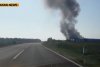 Incendiul de lângă Timișoara a fost stins. O parte din hală s-a prăbușit. Imagini de la fața locului (FOTO+VIDEO) 475690