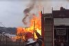 Panică în județul Gorj. Cinci persoane au fost rănite în urma exploziei devastatoare a unei magistrale de gaze 502923