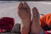 Imagini sfâşietoare cu Tibi Uşeriu la Cercul Polar. Cum arată picioarele lui, pe final de cursă 515139