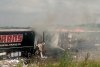 Carambol cu patru TIR-uri pe o autostradă din Germania. Șoferul a murit strivit în cabina autocamionului - VIDEO 531735