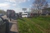 Plan roșu de intervenție în județul Cluj. Un microbuz s-a răsturnat: 11 persoane rănite 589470