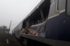 Ciocnire fatală între un tren şi un camion la o trecere de cale ferată. Şoferul a murit pe loc 625428