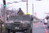 Carantină totală în România. Armata a ieșit pe străzi. Vehicule militare, în București 652774