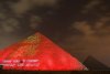 Mesaj pentru întreaga omenire proiectat pe Marea Piramidă din Giza dedicat luptei împotriva coronavirusului 653878